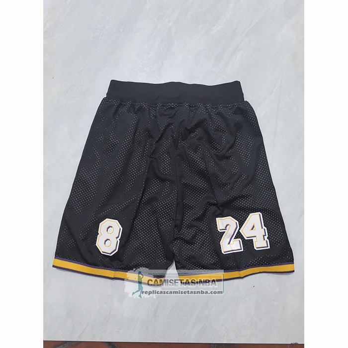 Pantalone Los Angeles Lakers Mitchell & Ness Hardwood Classics Negro